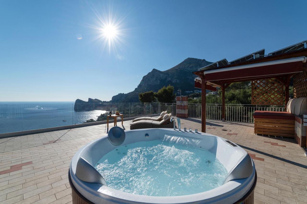 Main Roof Terrace Apartment Nerano Esterno foto